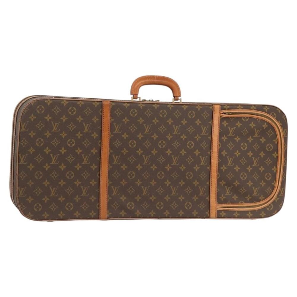 Louis Vuitton Monogram Tennis Case Valiz Boston Bag No.90 Brown